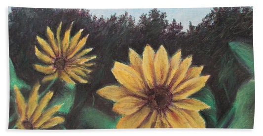 Sunflower Days - Bath Towel
