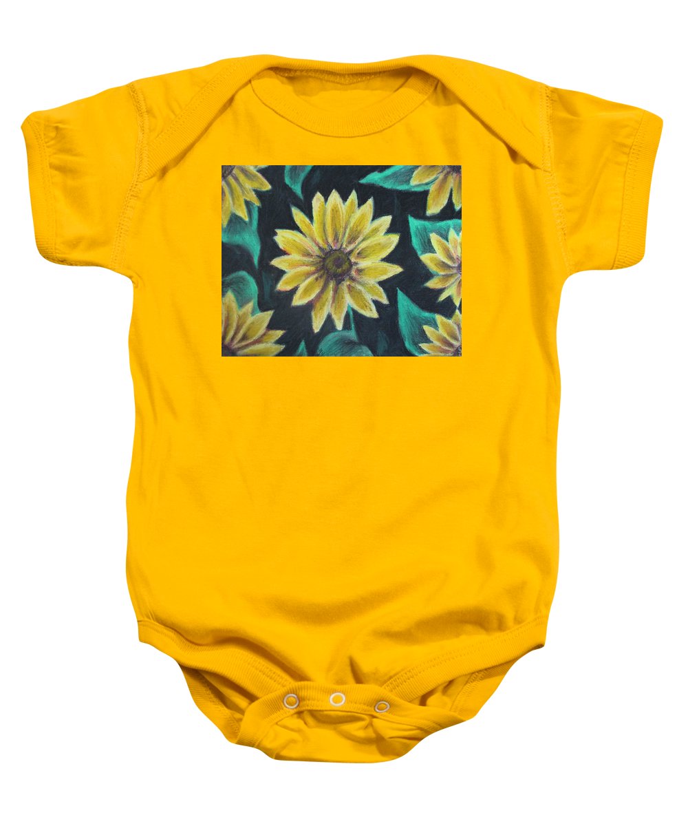 Sunflower Meeting - Baby Onesie