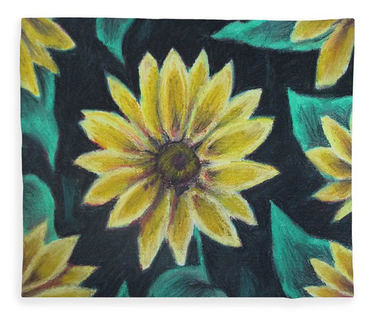 Sunflower Meeting - Blanket