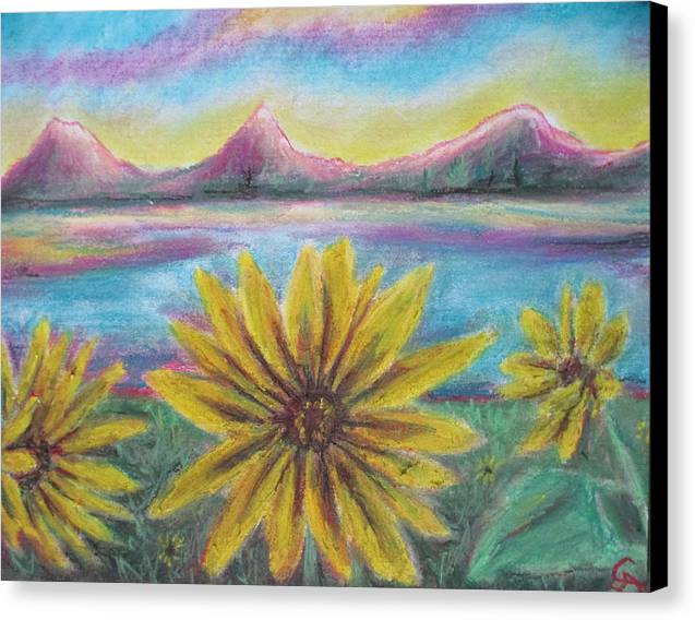 Sunflower Set - Canvas Print