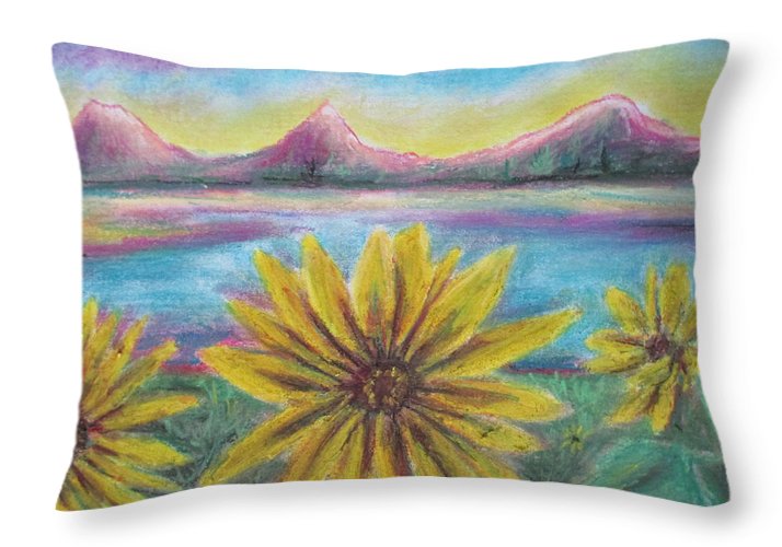 Sunflower Set - Throw Pillow