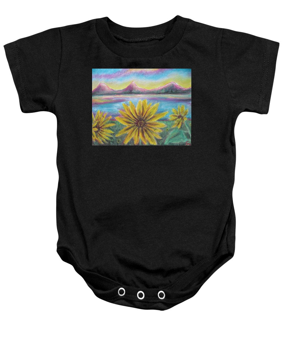 Sunflower Set - Baby Onesie
