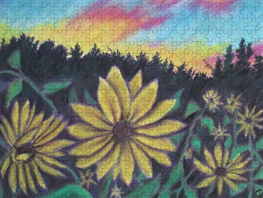 Sunflower Sunset - Puzzle