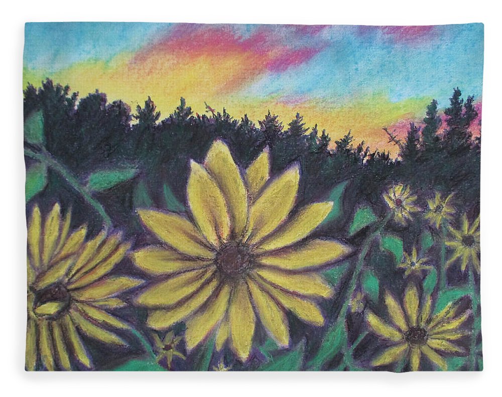 Sunflower Sunset - Blanket