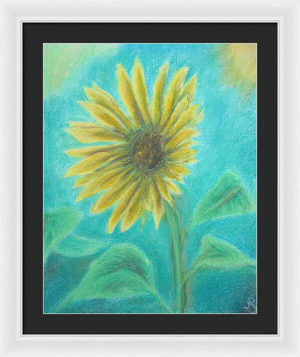 Sunflower Trance ~ Framed Print