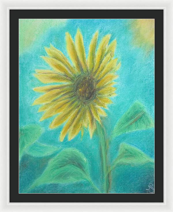 Sunflower Trance ~ Framed Print