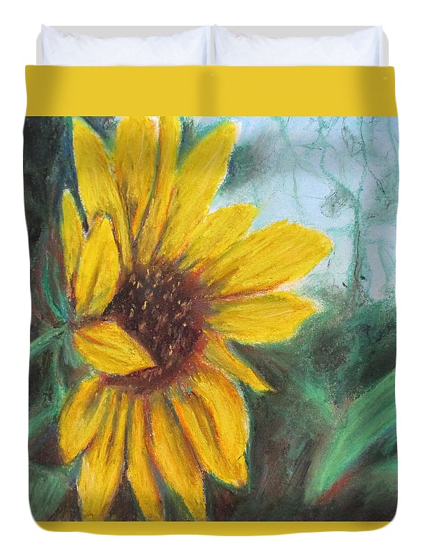 Sunflower View - Duvet Cover