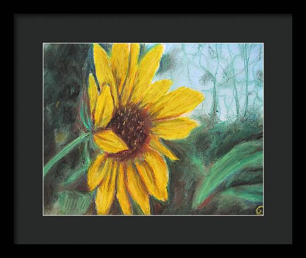 Sunflower View - Framed Print