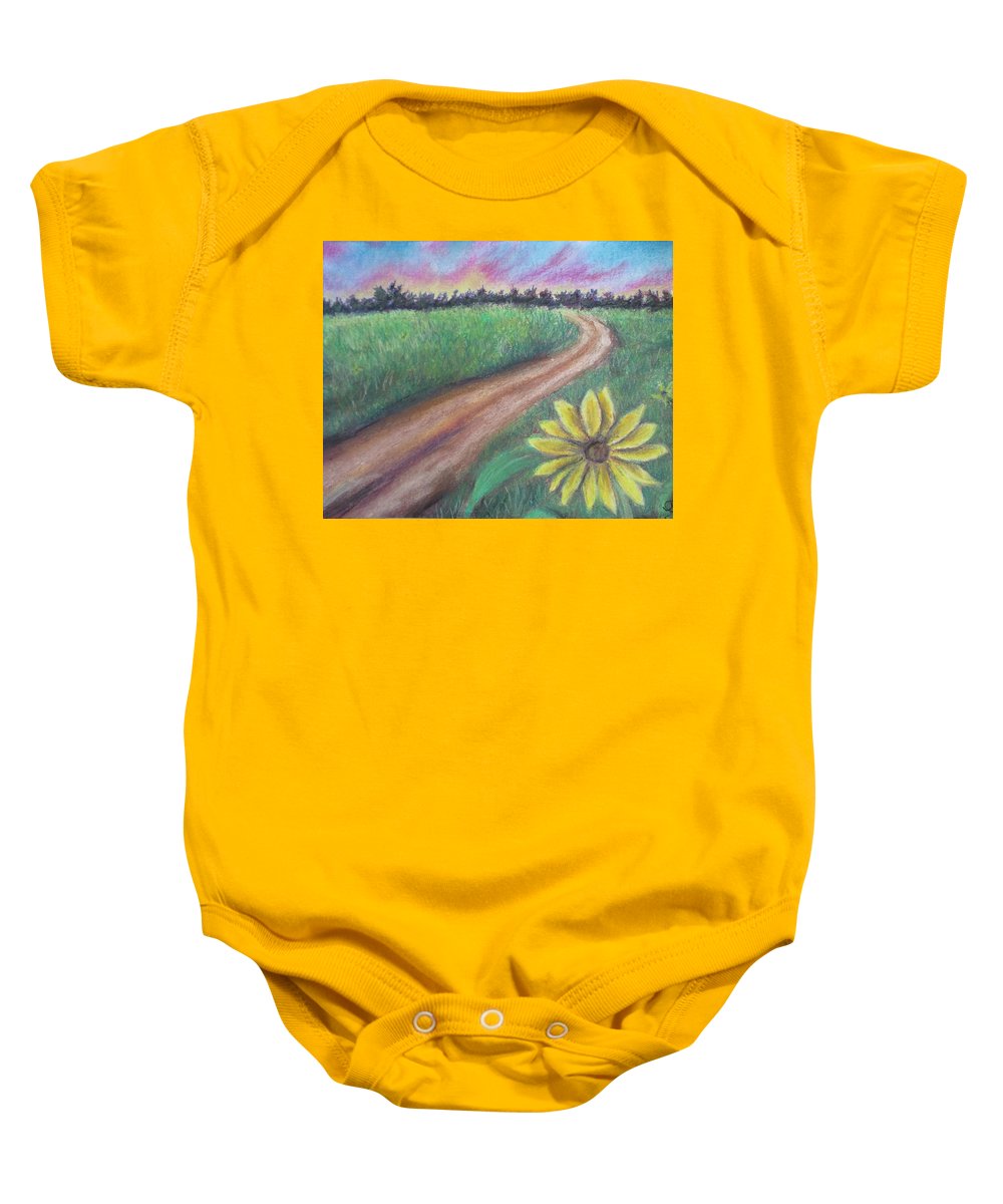 Sunflower Way - Baby Onesie