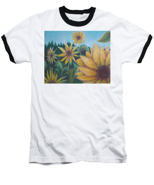 Sunny Flower ~ Baseball T-Shirt