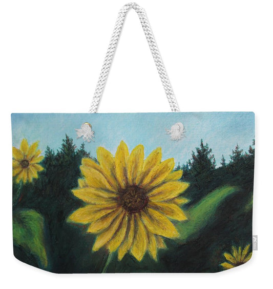 Sunny Sun Sun Flower - Weekender Tote Bag