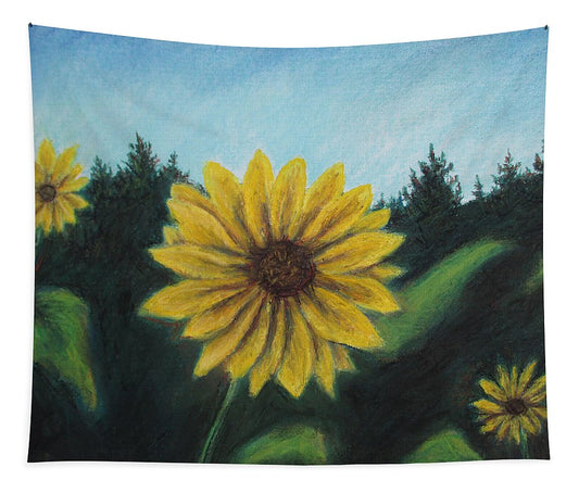 Sunny Sun Sun Flower - Tapestry