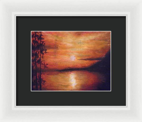 Sunset Addict - Framed Print