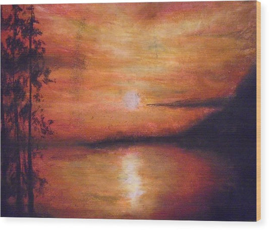 Sunset Addict - Wood Print