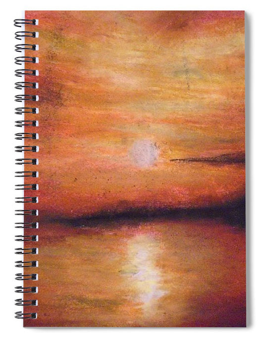 Sunset Addict - Spiral Notebook
