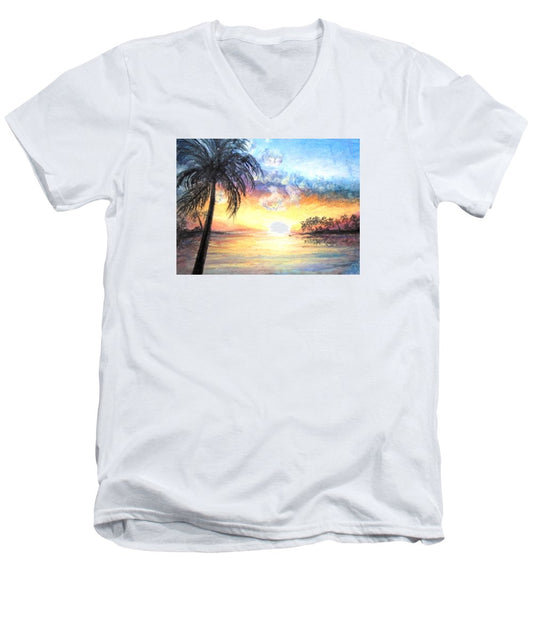 Sunset Exotics - Men's V-Neck T-Shirt