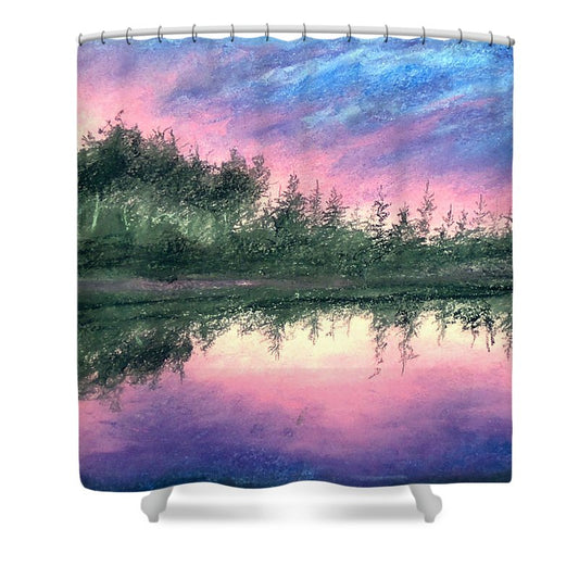 Sunset Gush - Shower Curtain