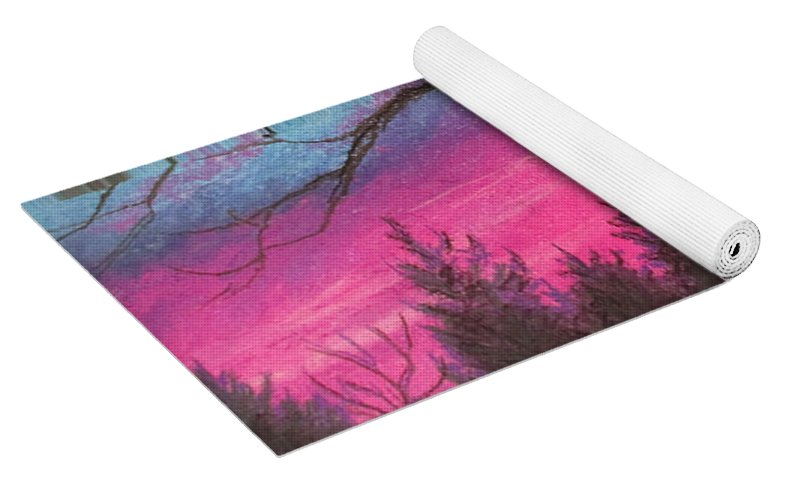 Sunsetting Tree - Yoga Mat