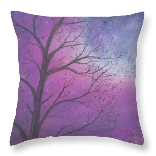 Tranquil Nights - Throw Pillow