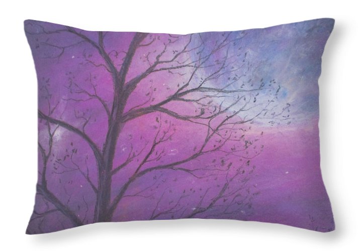 Tranquil Nights - Throw Pillow