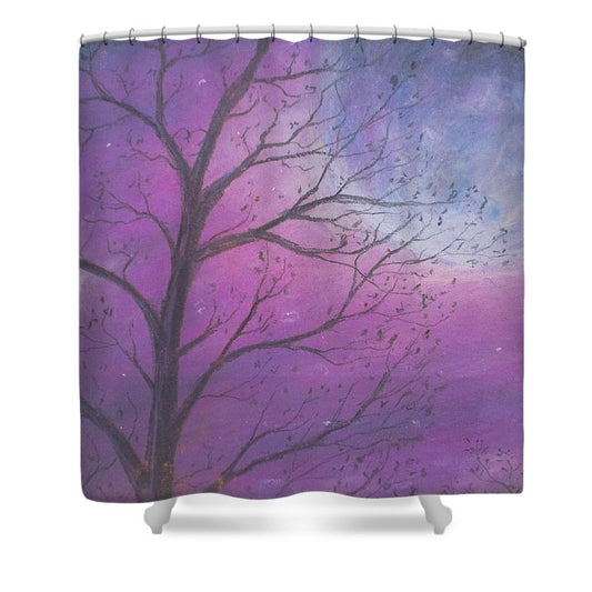 Tranquil Nights - Shower Curtain