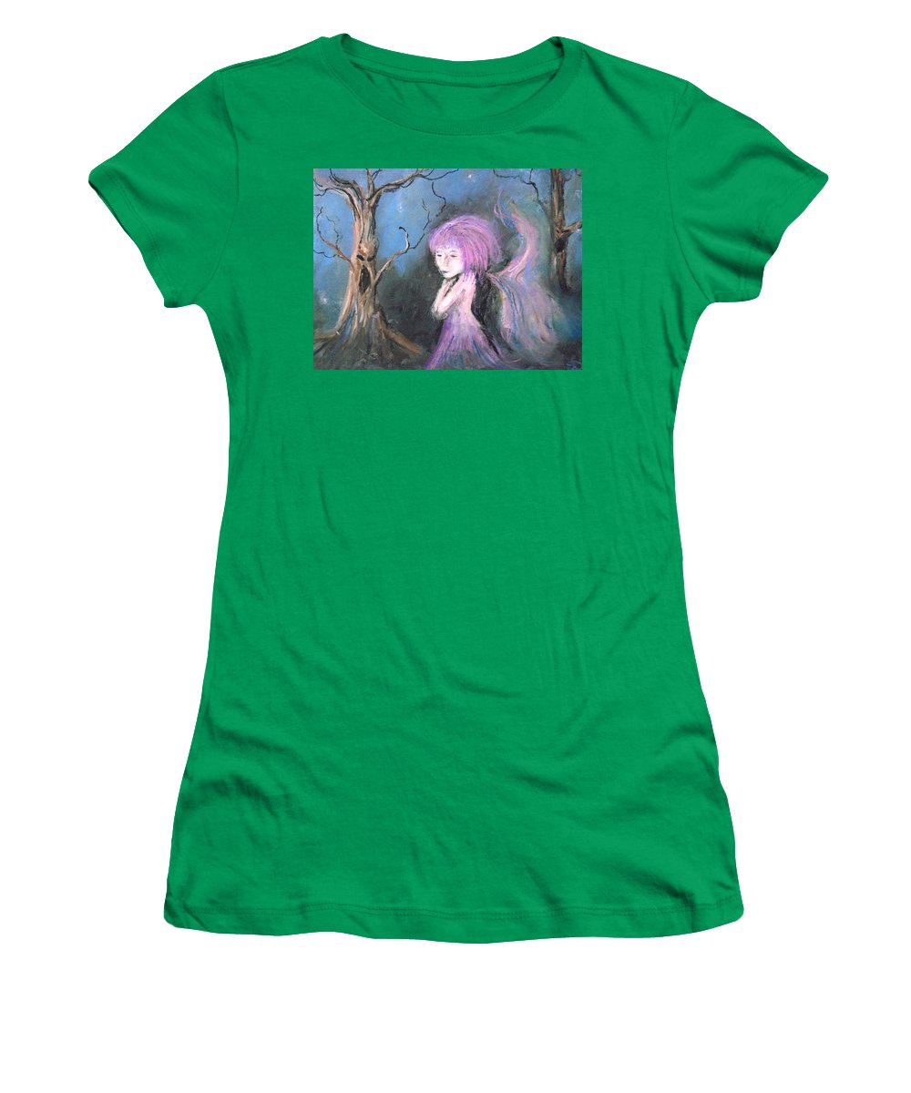 Tree Blue's in Fairy Hues  - Women's T-Shirt