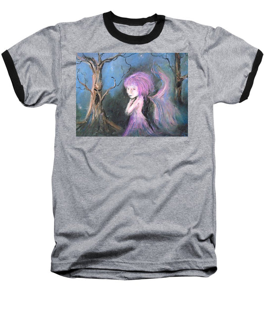 Tree Blue's in Fairy Hues  - Baseball T-Shirt