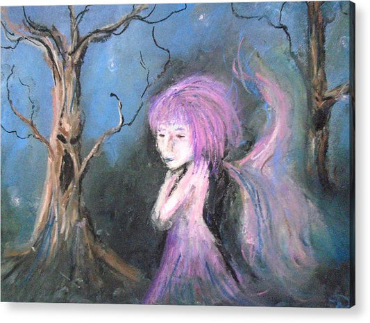 Tree Blue's in Fairy Hues  - Acrylic Print