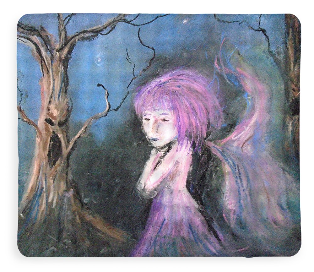 Tree Blue's in Fairy Hues  - Blanket