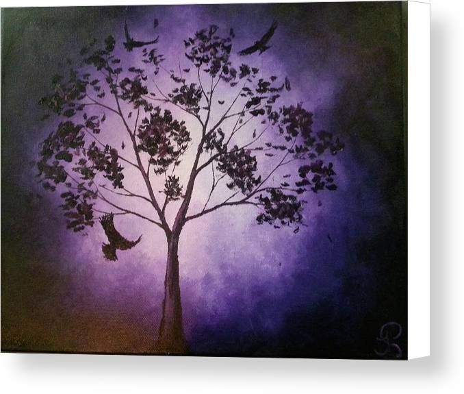 Tree Raven - Canvas Print