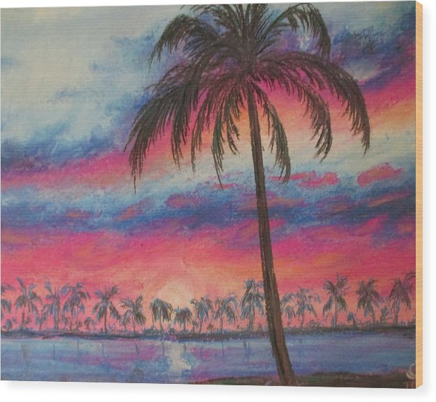 Tropic Getaway - Wood Print