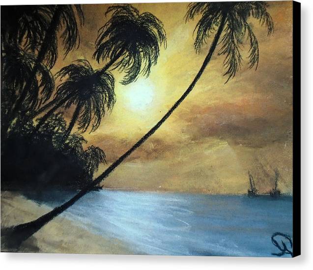 Tropical Grip - Canvas Print