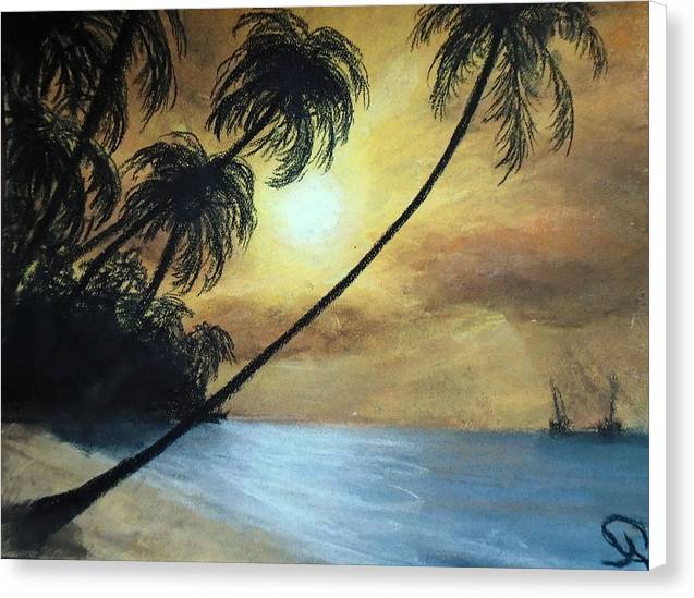 Tropical Grip - Canvas Print