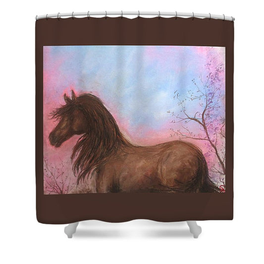 Trot - Shower Curtain