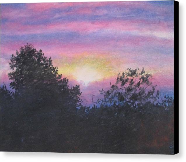 Wimzy Sunset - Canvas Print