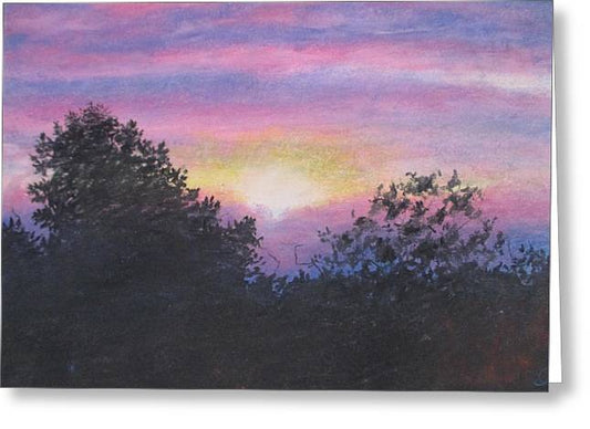 Wimzy Sunset - Greeting Card