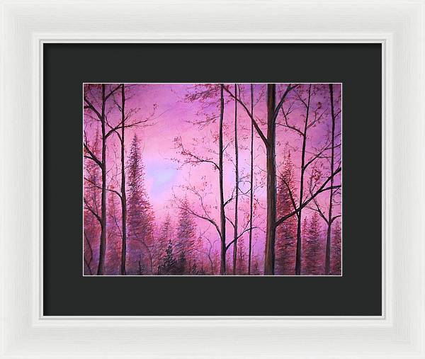 Woods - Framed Print