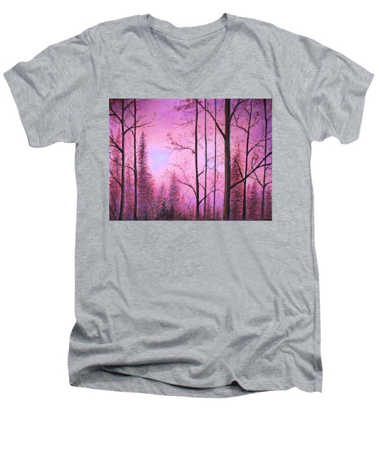 Woods - Men's V-Neck T-Shirt