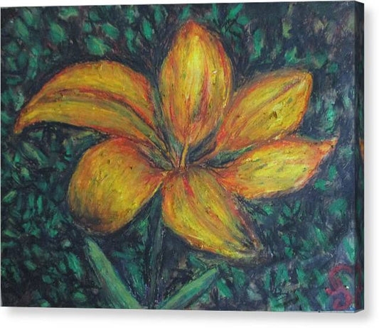 Yellow Petals - Canvas Print