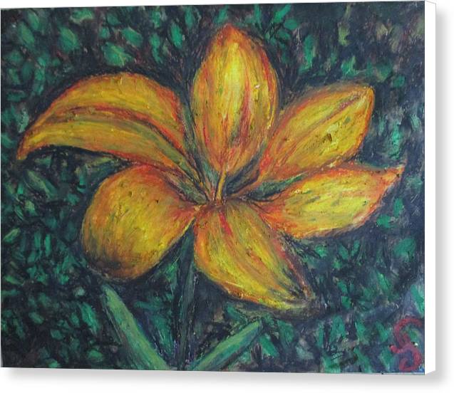Yellow Petals - Canvas Print