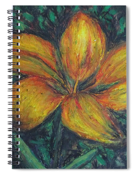 Yellow Petals - Spiral Notebook