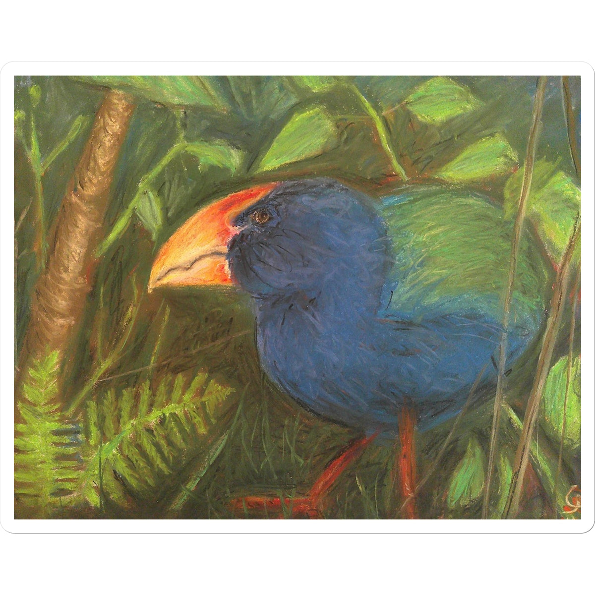 The Takahe Sticker