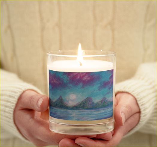 Dreamscape ~ Glass Jar Soy Wax Candle