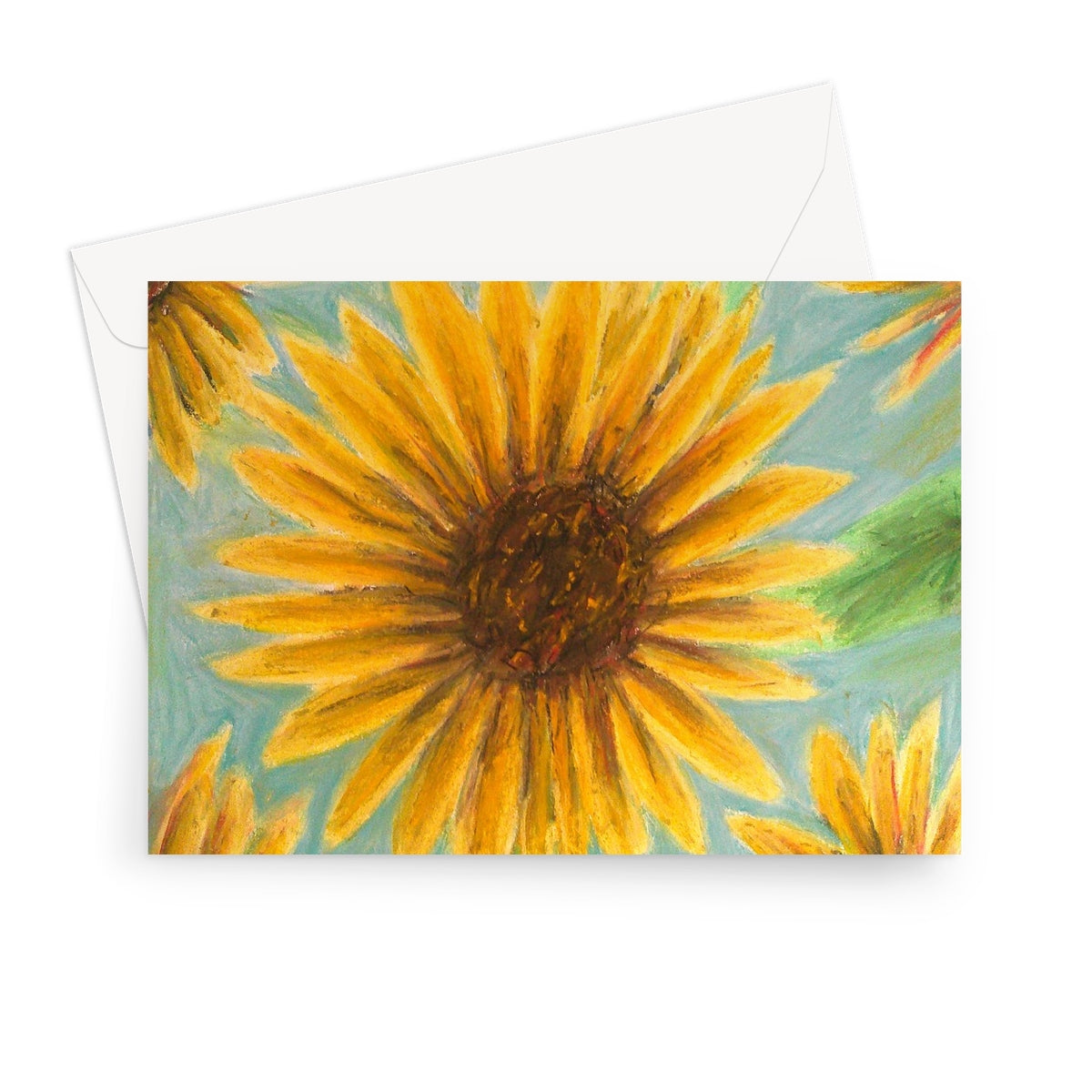 Flower Picking ~ Greeting Card