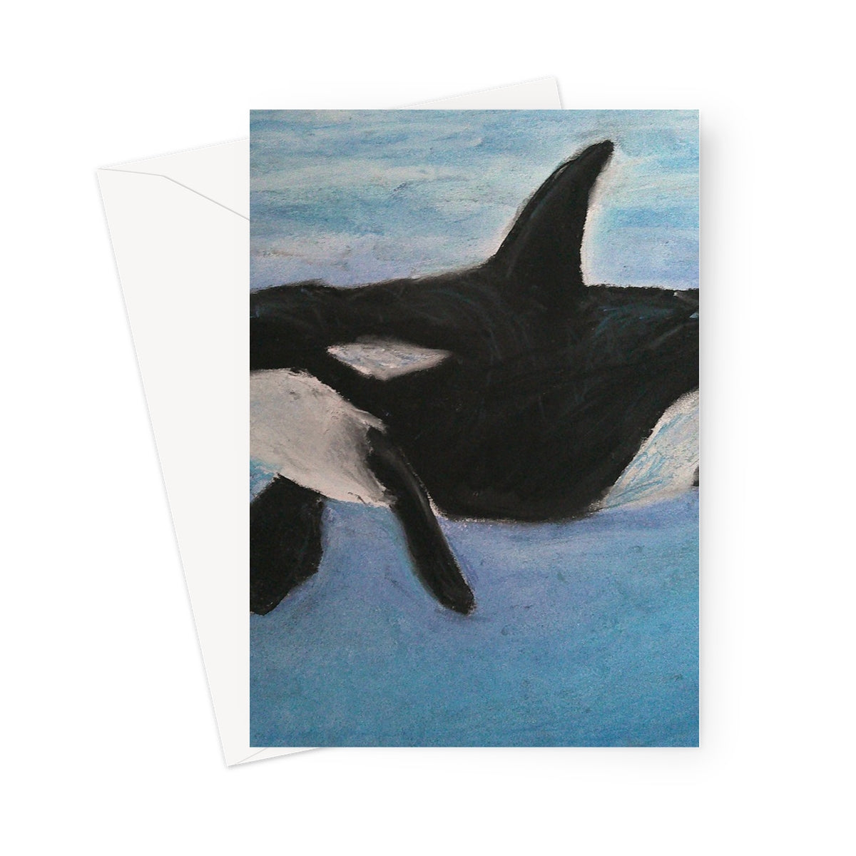 Orca Calls ~ Greeting Card