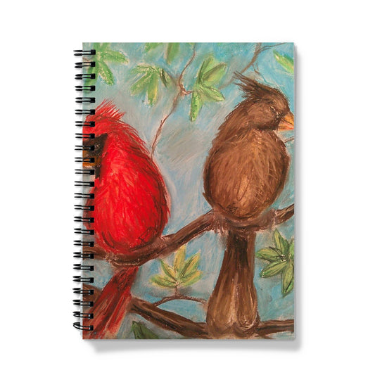 Cardinal Couple Notebook