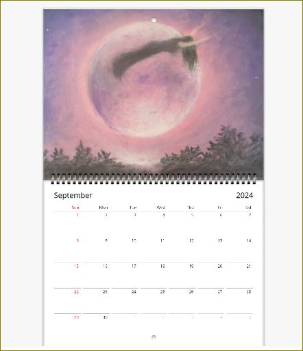 Moon Ridings ~ Calendars (US & CA)