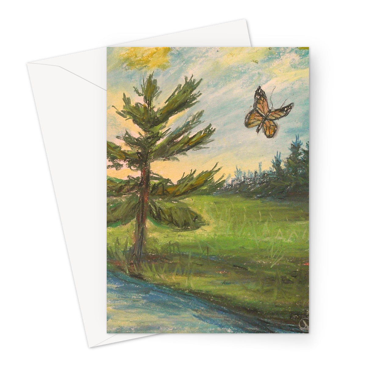 Buttered Sunset ~ Greeting Card