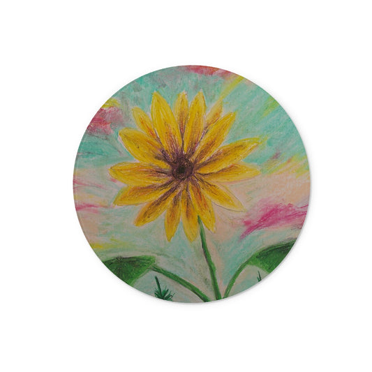 Sunflower Sets ~ Glass Chopping Board