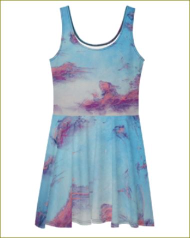 Cloud 8 ~ Skater Dress